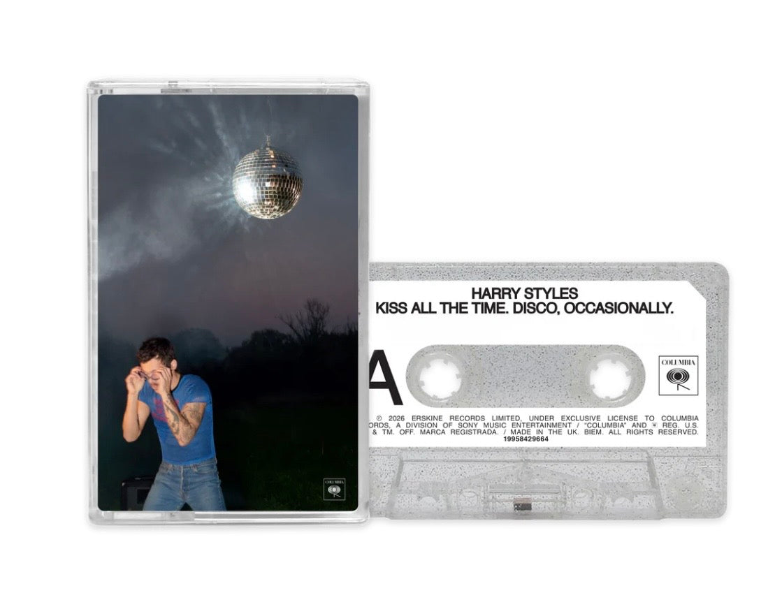 KISS ALL THE TIME. DISCO, OCCASIONALLY. – LIMITED EDITION SILVER GLITTER CASSETTE