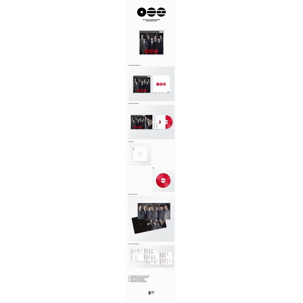 BTS - The 5th Album 'ARIRANG'