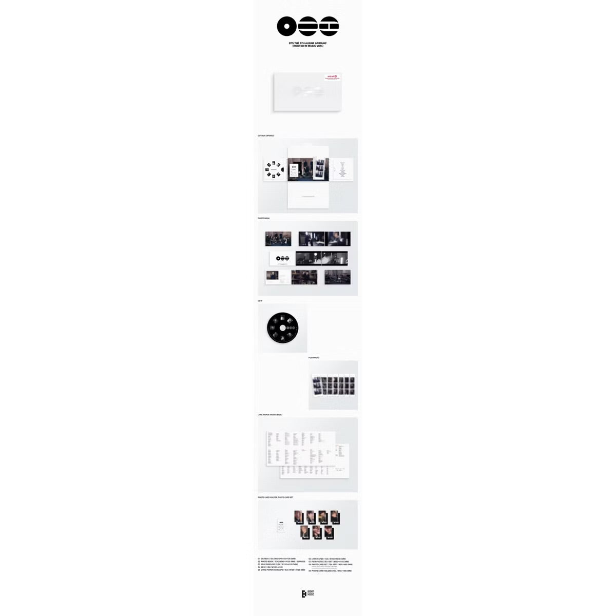 BTS - The 5th Album 'ARIRANG' (Rooted) (Target Exclusive, CD)