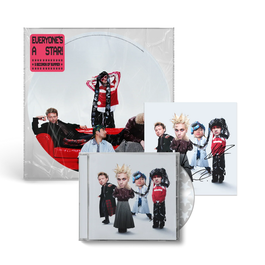 EVERYONE'S A STAR! PICTURE DISC, CD + SIGNED ART CARD