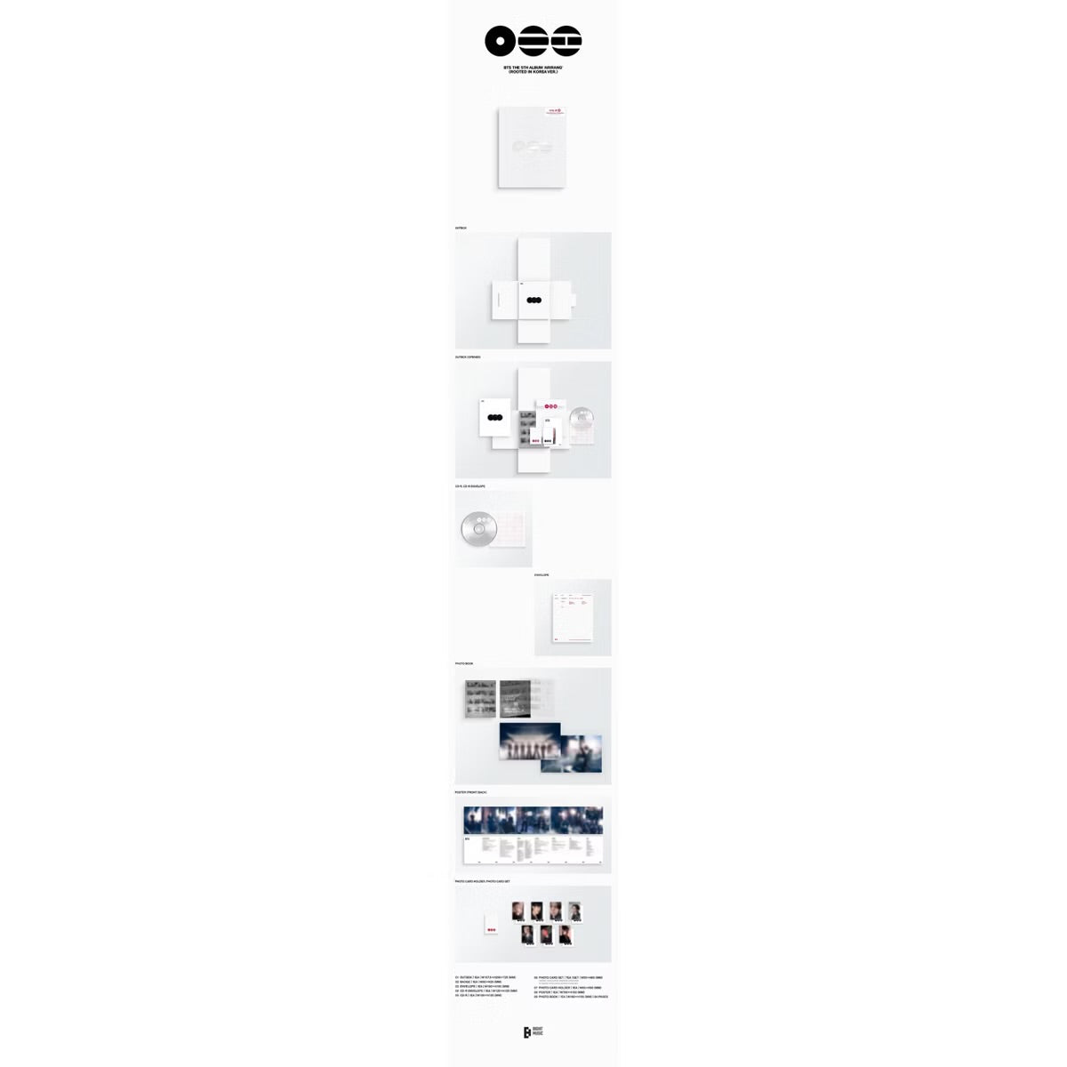 BTS - The 5th Album 'ARIRANG' (Rooted) (Target Exclusive, CD)