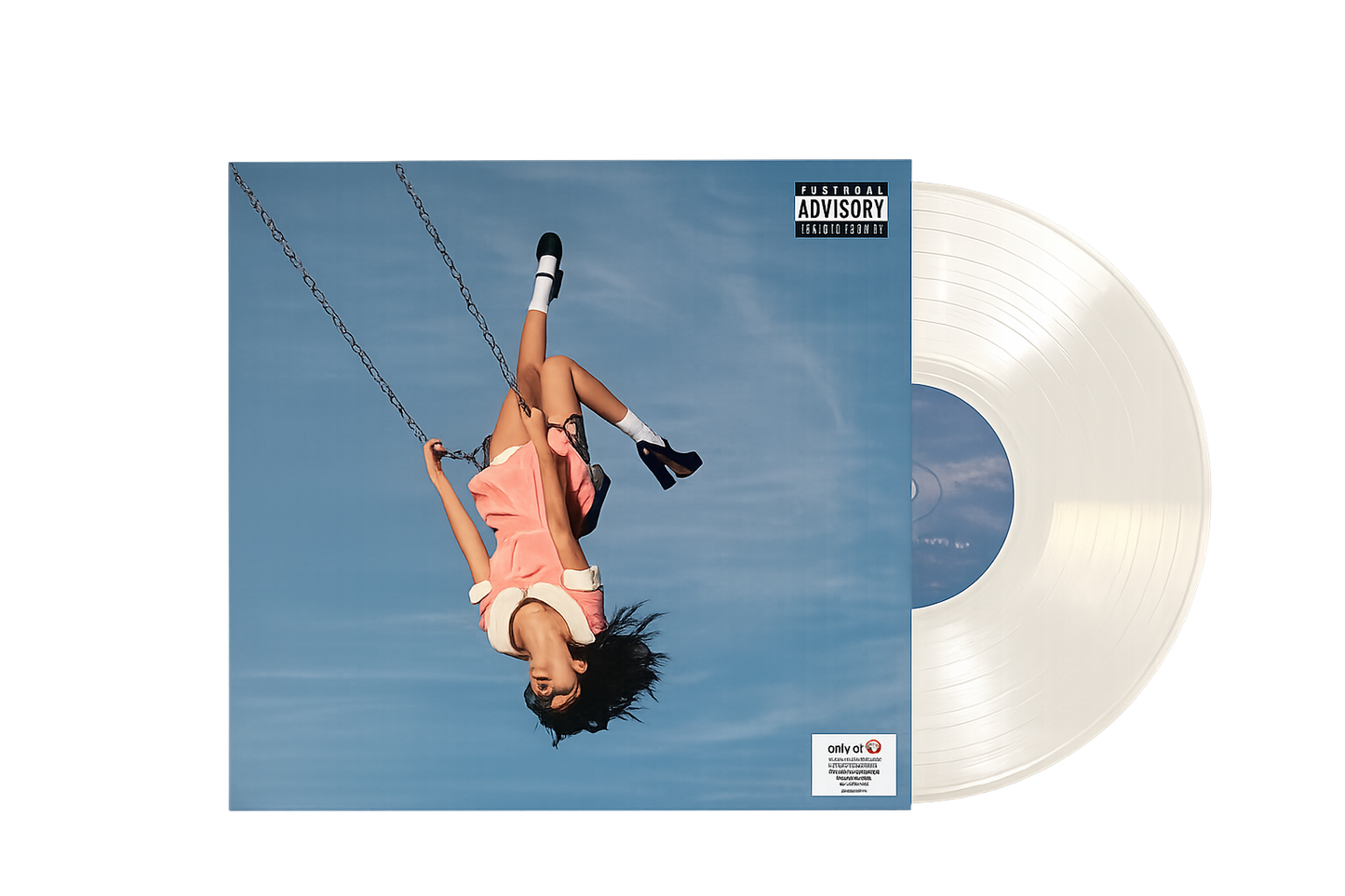 Olivia Rodrigo - you seem pretty sad for a girl so in love 'hope like snow' White Vinyl - Target Exclusive
