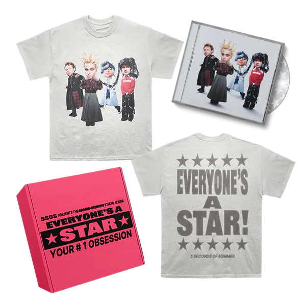 EVERYONE'S A STAR! CD + T-SHIRT BOX SET