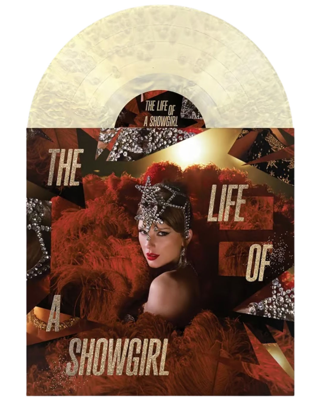 The life of a Showgirl Champagne Bubble Vinyl
